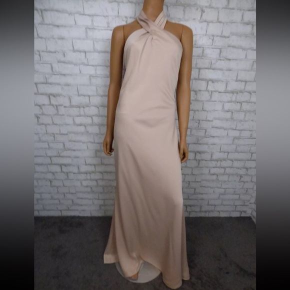 BHLDN (Anthropologie) dusty rose formal gown sz 4 - Picture 3 of 11